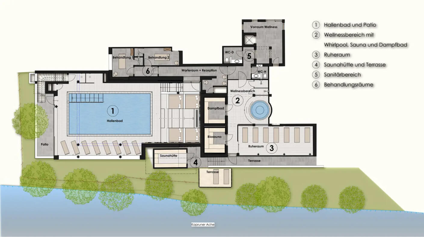 Plan Alpine Spa